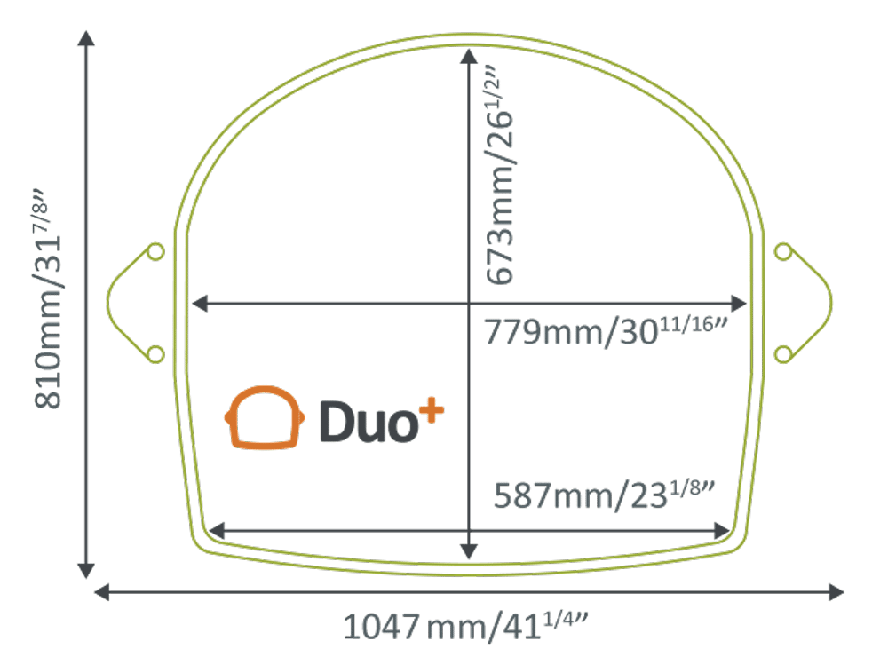 duo key dimension