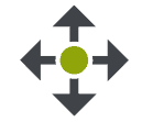 Small footprint icon