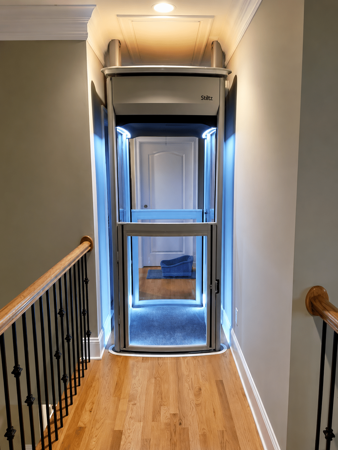 Stiltz home lift corridor placement