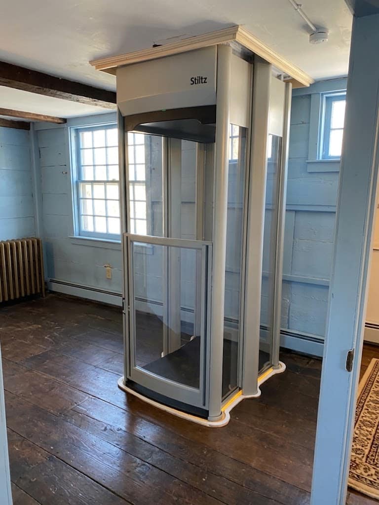 Stiltz home lift garage placement